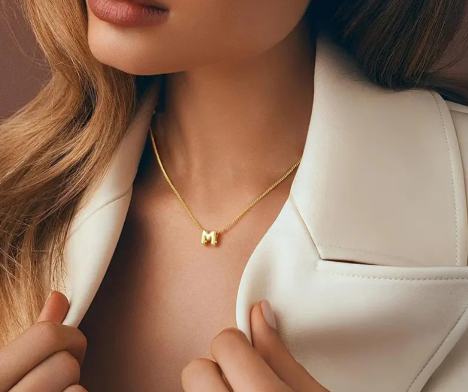 Custom Name Necklace - 18K Gold Plated