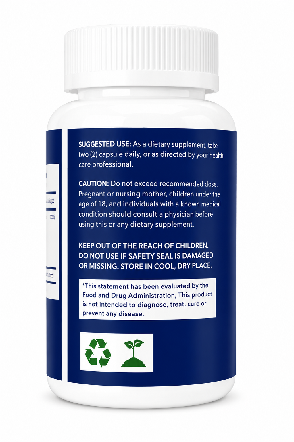 Magnesium Glycinate Capsules - 93mg Elemental Magnesium Per Capsule - High Absorption Magnesium Supplement for Relaxation, Sleep Support, Muscle, Nerve & Heart Health - 90 Capsules