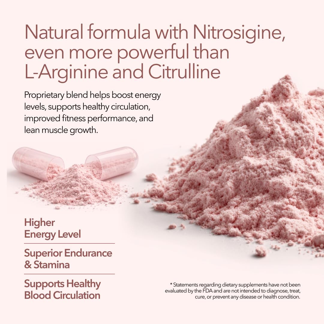 Nitric Oxide Supplement for Men & Women – Pre-Workout Formula with L-Arginine & L-Citrulline – 3,600mg, 300 Bisected Tablets (100 Servings) – Max Strength – Non-GMO, Gluten Free*