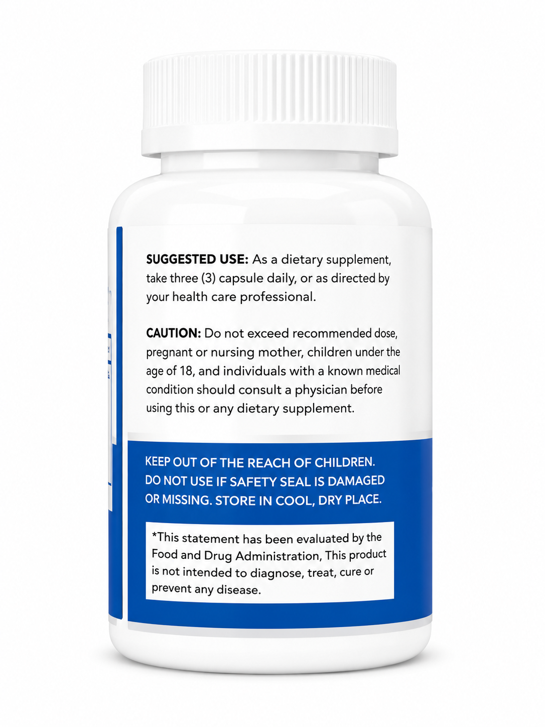 Magnesium L-Threonate Capsules - 2000mg Per Serving - 144mg Elemental Magnesium Per Serving - Brain Health, Memory, Focus & Cognitive Support* - 90 Capsules