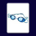 Swim Goggles 2 Pack Anti-Fog Anti-UV Wide View Swimming Goggles for Kids 3-14
