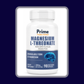 Magnesium L-Threonate Capsules - 2000mg Per Serving - 144mg Elemental Magnesium Per Serving - Brain Health, Memory, Focus & Cognitive Support* - 90 Capsules