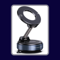 Car Phone Holder with Ultra Strong Vacuum Suction Cup - 360° Adjustable & Rotatable MagSafe Phone Mount for Car/Desk/Office/Gym/Mirror and Universal Use for iPhone, Android & Other Phones